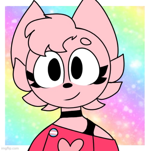 My first trans OC, Bubblegum, ftm- (I made it in picrew!) | image tagged in furry,oc,picrew | made w/ Imgflip meme maker
