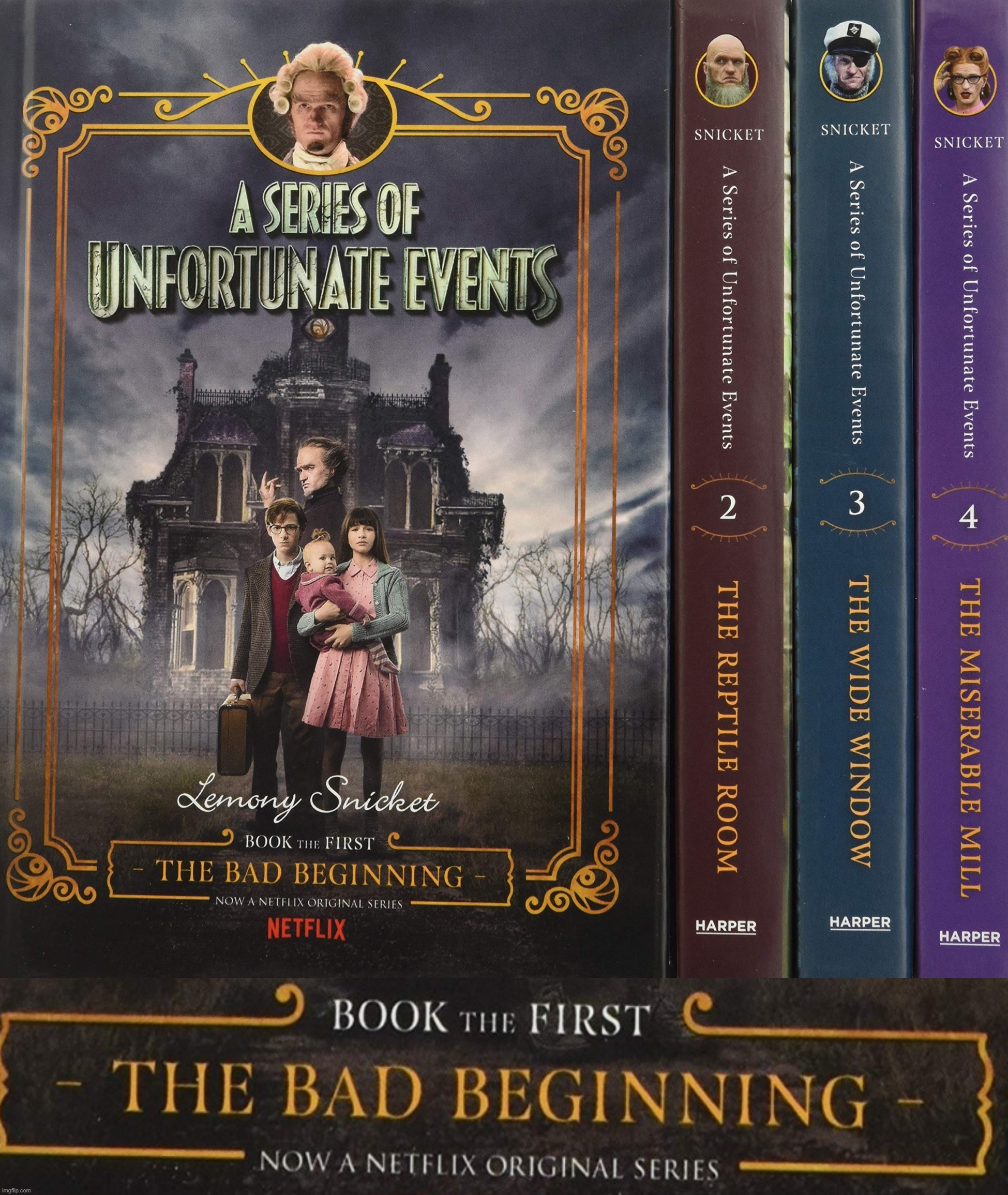 POV: You choose a most inauspicious initiation | image tagged in a series of unfortunate events | made w/ Imgflip meme maker