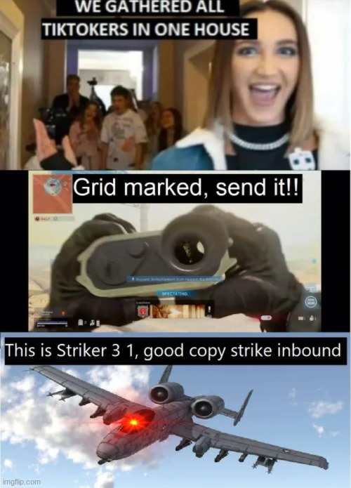 How to eliminate all Tik Tokers >:D | image tagged in cod,tik tok sucks,bomb | made w/ Imgflip meme maker
