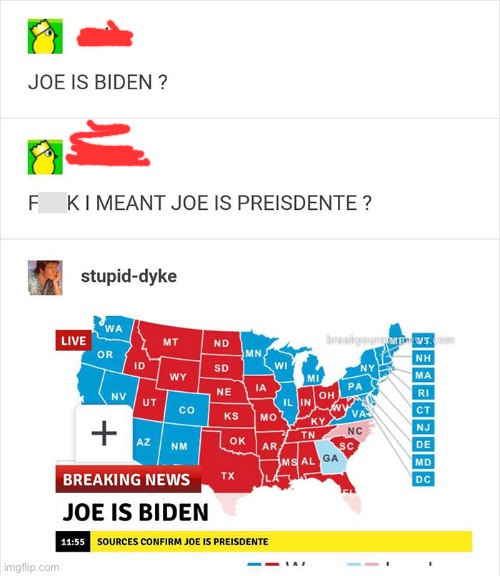 Joe is Biden and is preisidente | made w/ Imgflip meme maker