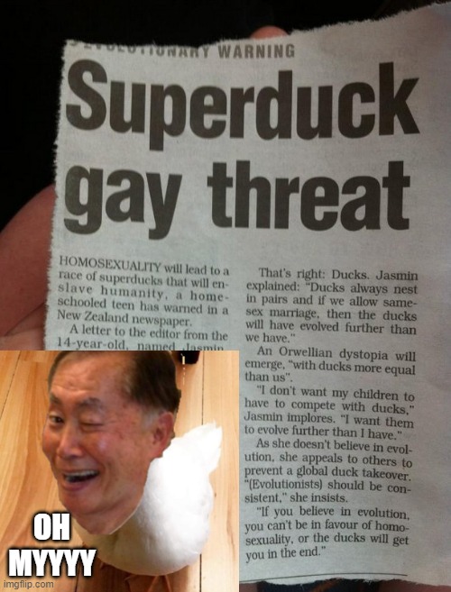 Queeerack | OH MYYYY | image tagged in headlines | made w/ Imgflip meme maker