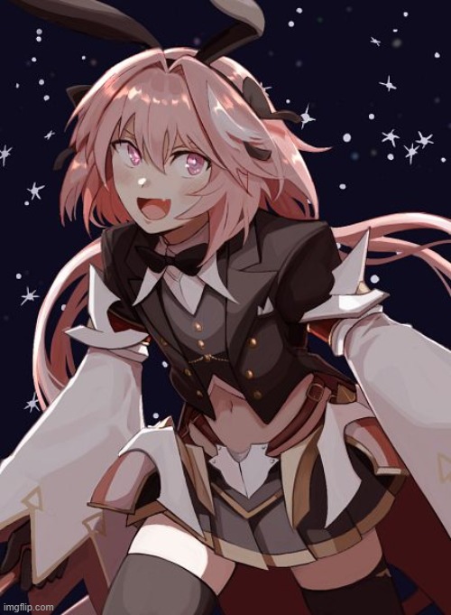 posting astolfo for no reson | made w/ Imgflip meme maker