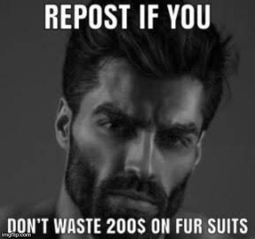 Hell I ain't even a furry, why would I need a fursuit? | made w/ Imgflip meme maker