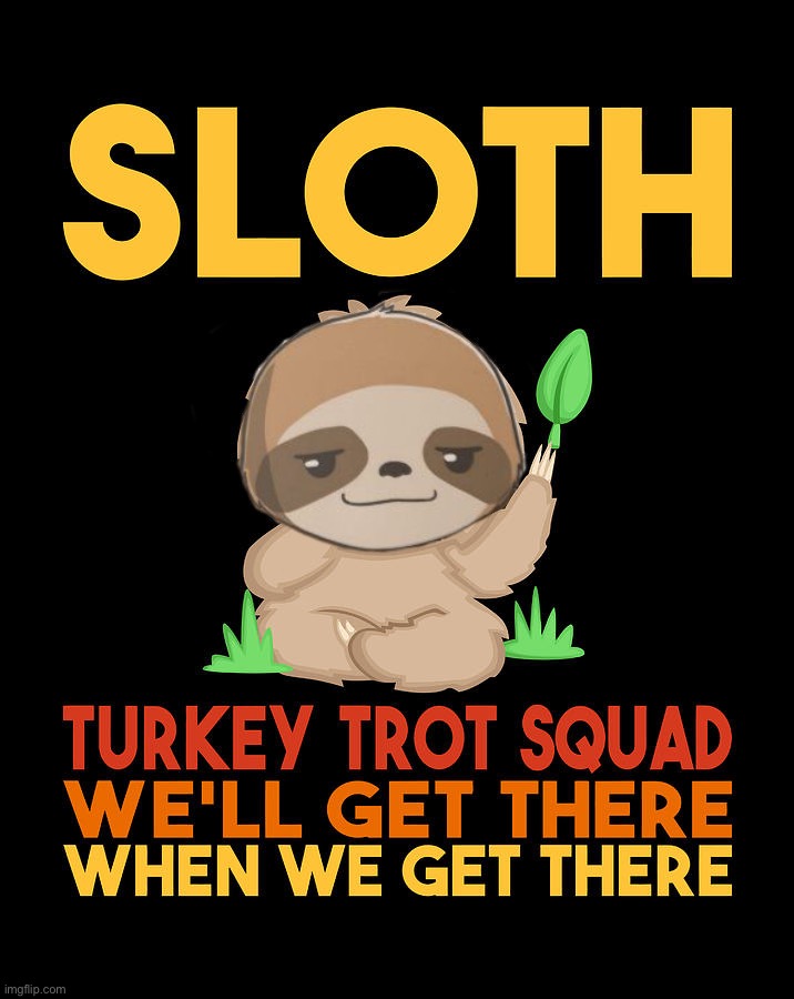 Yo dawg heard u liked sloths so I took a cartoon that was already a sloth and added an extra sloth head. Merry Christmas | image tagged in sloth thanksgiving,merry christmas,sloth,sloths,sloth on sloth,extra sloth head | made w/ Imgflip meme maker