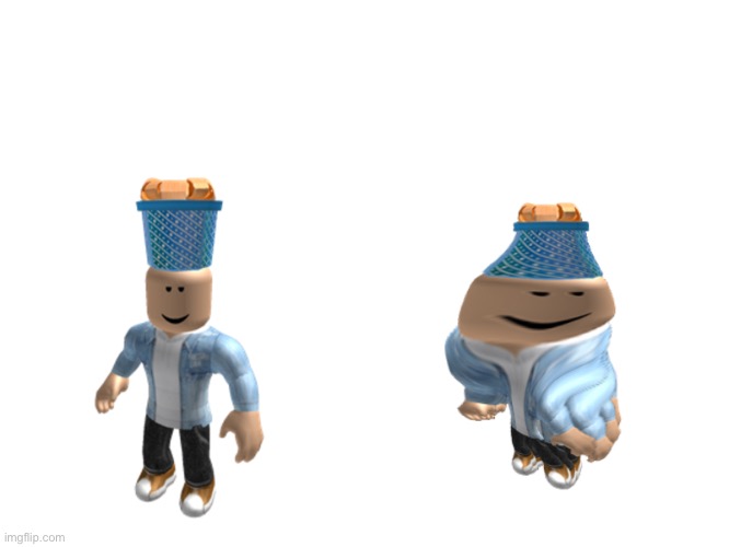 Robloc before/after | image tagged in robloc before/after | made w/ Imgflip meme maker
