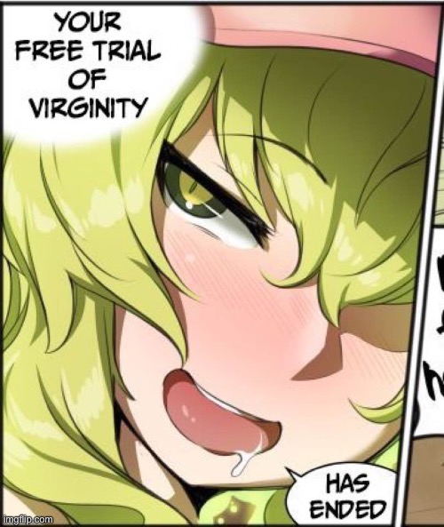 Your free trial of virginity has ended | image tagged in your free trial of virginity has ended | made w/ Imgflip meme maker