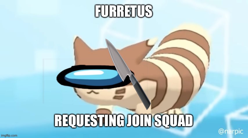 FURRETUS REQUESTING JOIN SQUAD | made w/ Imgflip meme maker