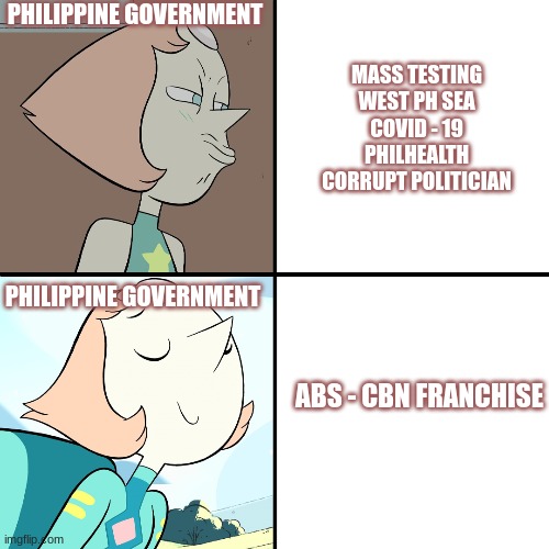 PHILIPPINE GOVERNMENT; MASS TESTING
WEST PH SEA
COVID - 19
PHILHEALTH
CORRUPT POLITICIAN; PHILIPPINE GOVERNMENT; ABS - CBN FRANCHISE | image tagged in government | made w/ Imgflip meme maker