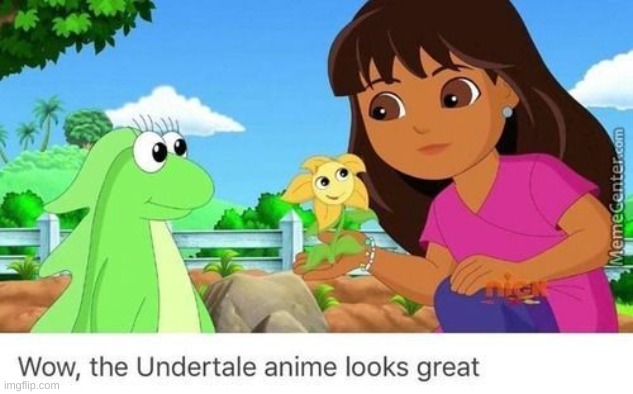 image tagged in memes,undertale,anime | made w/ Imgflip meme maker