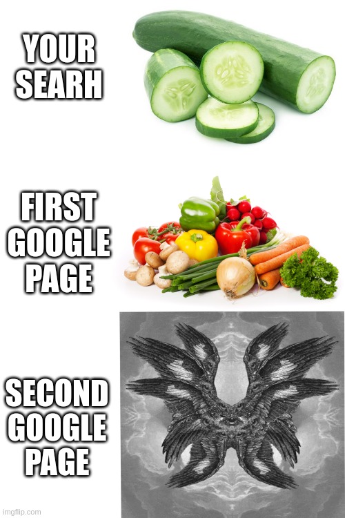 google search be like | YOUR SEARH; FIRST GOOGLE PAGE; SECOND GOOGLE PAGE | image tagged in google,google search | made w/ Imgflip meme maker