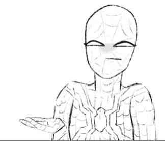 High Quality Confused Spiderman Blank Meme Template