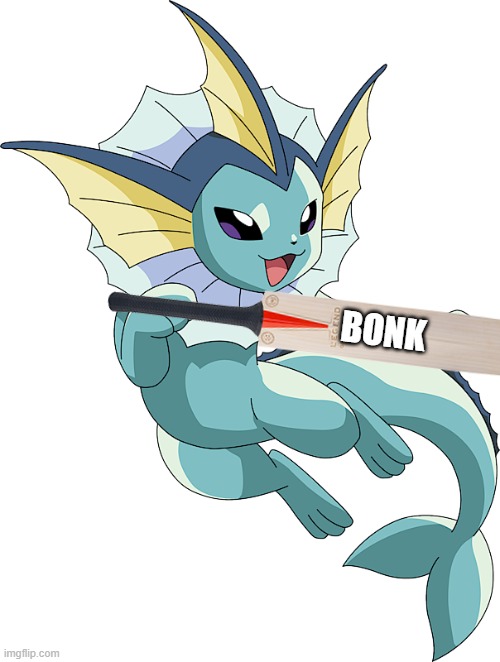 Vaporeon Jump | BONK | image tagged in vaporeon jump | made w/ Imgflip meme maker