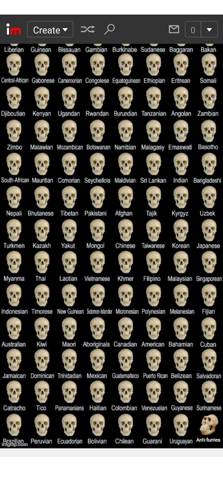 High Quality Multi skulls Blank Meme Template