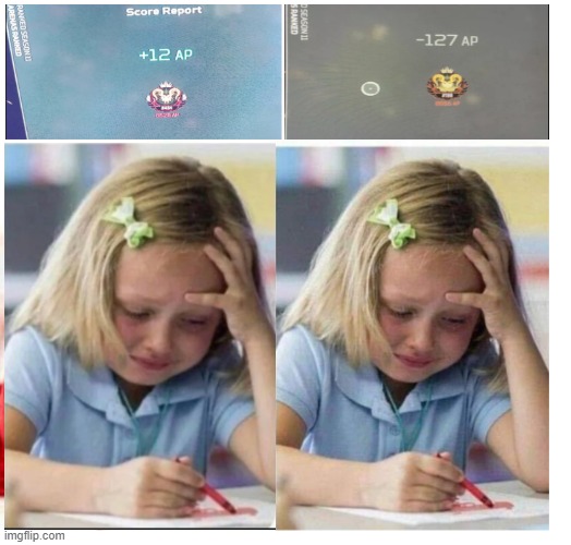 girl thinking girl crying | image tagged in girl thinking girl crying | made w/ Imgflip meme maker