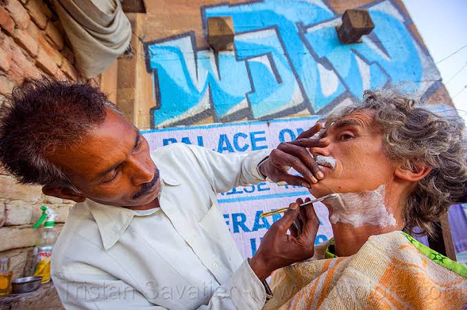 High Quality Indian shave Blank Meme Template