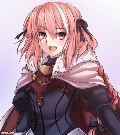 posting astolfo for a reason | made w/ Imgflip meme maker