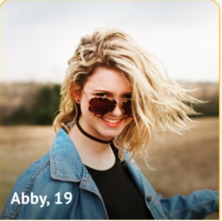 Abby, 19 Blank Meme Template