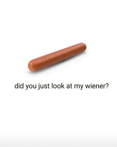 wiener Blank Meme Template