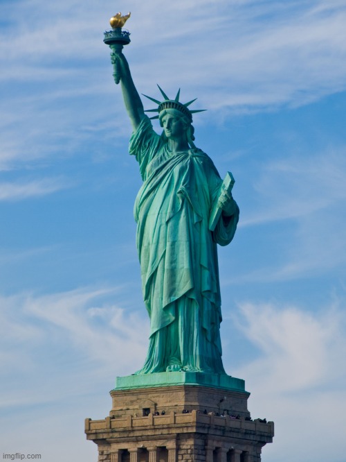 statue of liberty | image tagged in statue of liberty | made w/ Imgflip meme maker