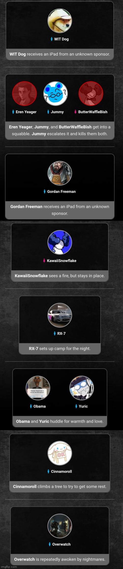 IM ON A ROLL!!! Also Obama x Yuric | made w/ Imgflip meme maker