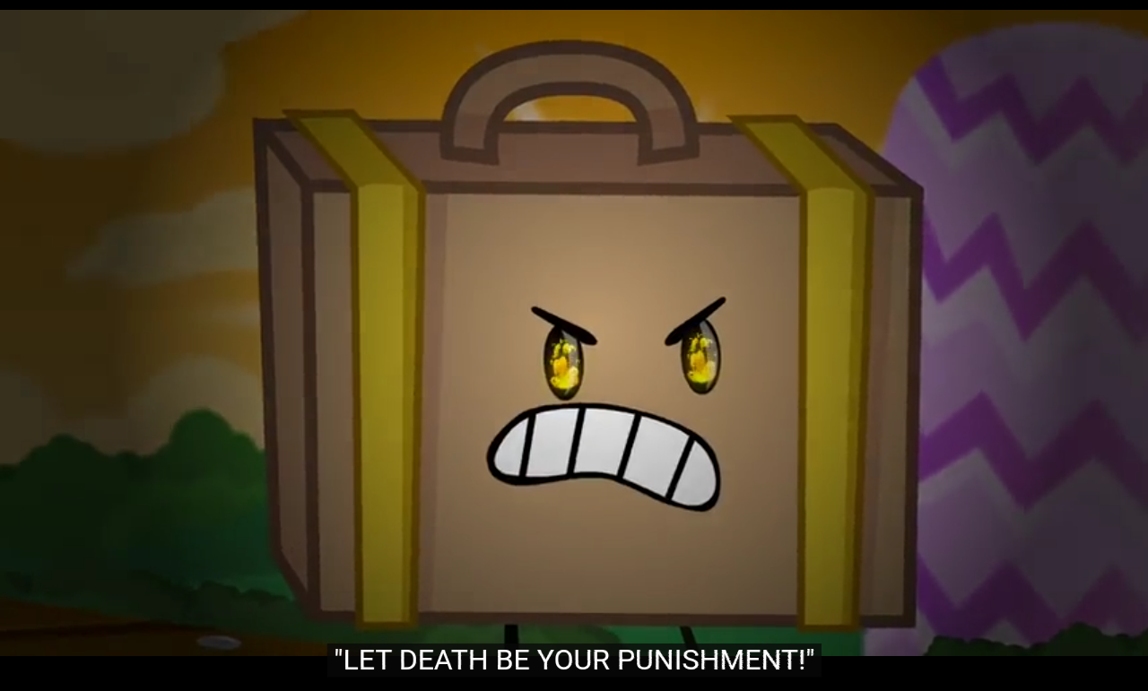 High Quality LET DEATH BE YOUR PUNISHMENT Blank Meme Template