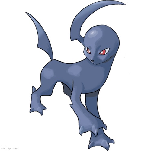 absol with no furr ; - ; - | made w/ Imgflip meme maker