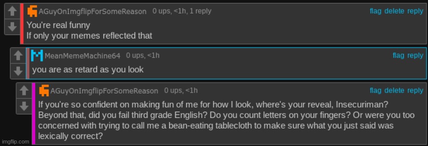 This is the kind of idiot who would do some damage with mod. Take note, mods | made w/ Imgflip meme maker