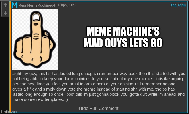 MEME MACHINE'S MAD GUYS LETS GO | made w/ Imgflip meme maker