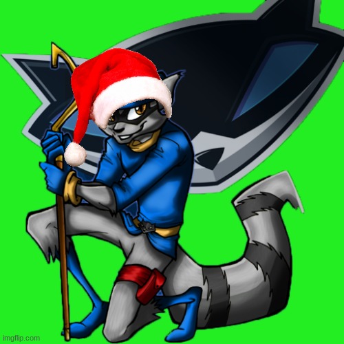Xmas Sly cooper | made w/ Imgflip meme maker