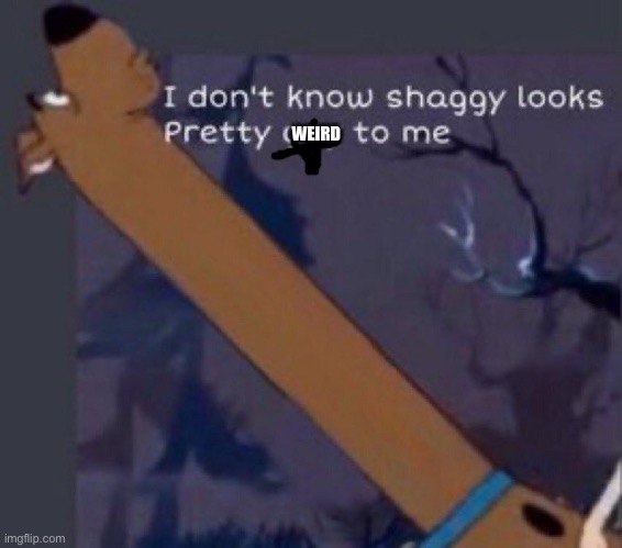 Long neck Scooby Doo | WEIRD | image tagged in long neck scooby doo | made w/ Imgflip meme maker