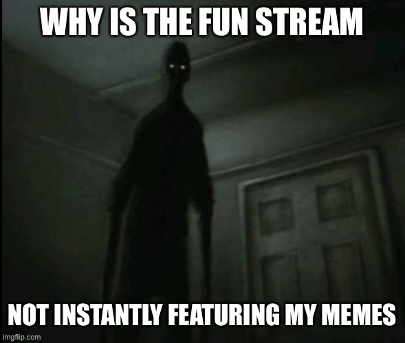  WHY IS THE FUN STREAM; NOT INSTANTLY FEATURING MY MEMES | image tagged in memes | made w/ Imgflip meme maker