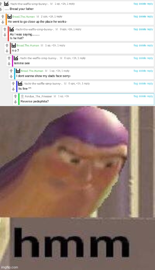 image tagged in buzz lightyear hmm | made w/ Imgflip meme maker