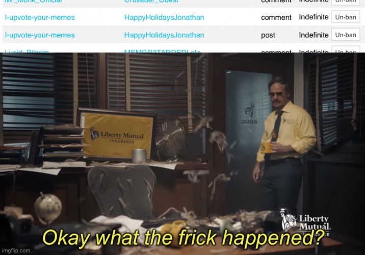 Visible confusion | image tagged in okay what the frick happened | made w/ Imgflip meme maker