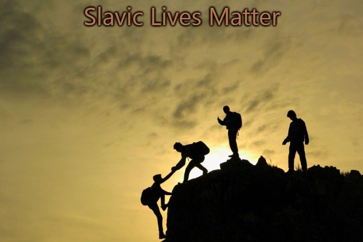 Team Work | Slavic Lives Matter | image tagged in team work,slavic lives matter | made w/ Imgflip meme maker