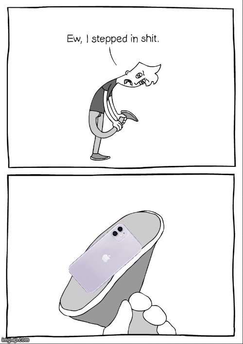lol | image tagged in ew i stepped in shit | made w/ Imgflip meme maker