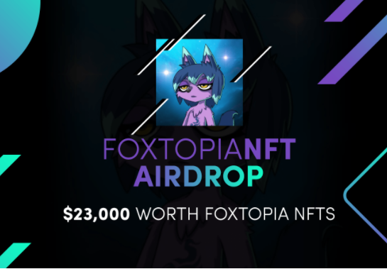 High Quality Foxtopia NFT Airdrop Blank Meme Template