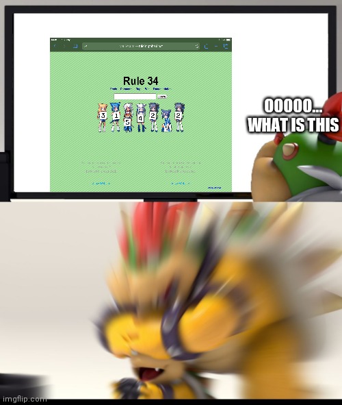 WAIT BOWSER. JR DONT DO IT | OOOOO... WHAT IS THIS | image tagged in bowser and bowser jr nsfw | made w/ Imgflip meme maker