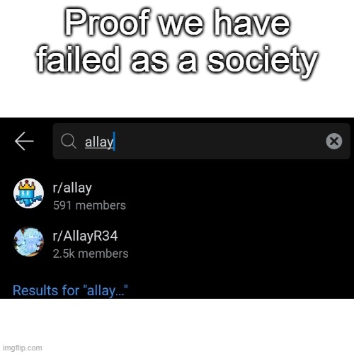 i didnt know where to post this but its minecraft, so I guess it counts? | Proof we have failed as a society | made w/ Imgflip meme maker