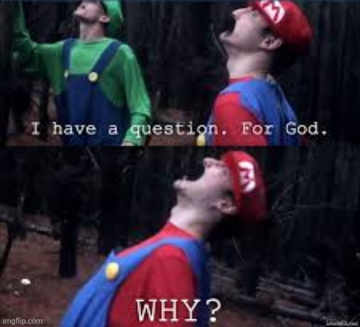 I have a question. For God. WHY? | image tagged in i have a question for god why | made w/ Imgflip meme maker