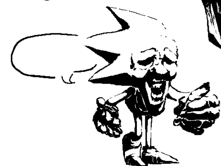 Majin sonic say Blank Meme Template