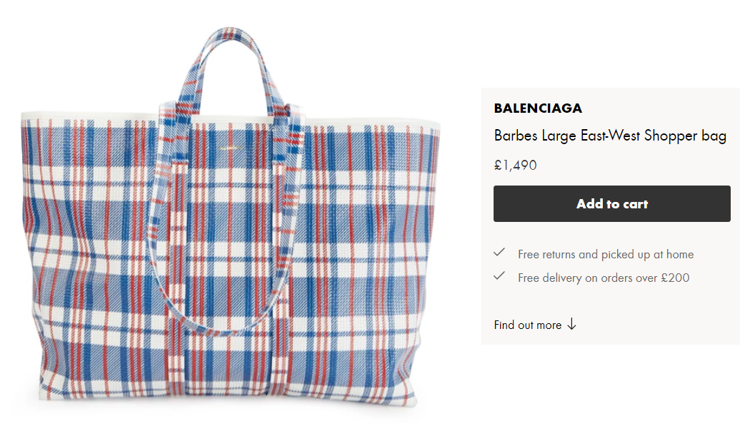 Balenciaga Is Selling These Blanket Bags For 2 Lakh Because Rich People  Will Buy Just Anything