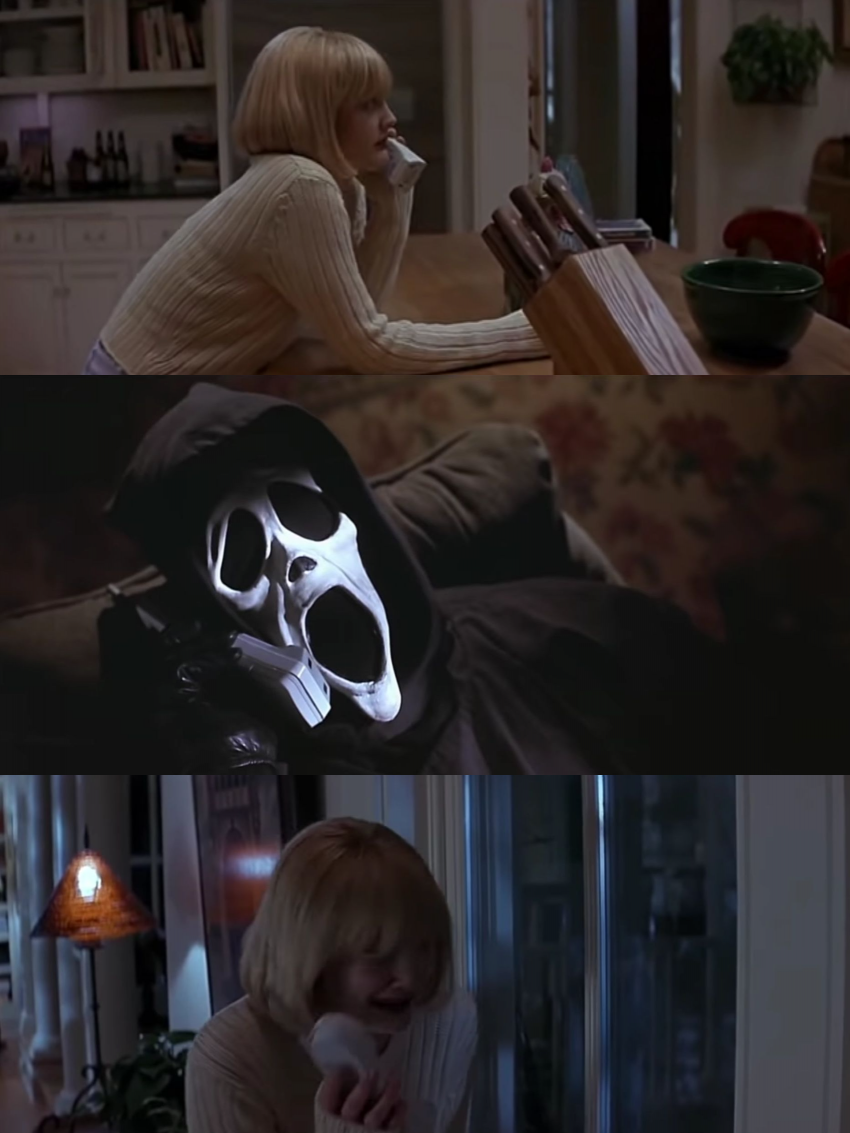 Scream phone call Blank Meme Template