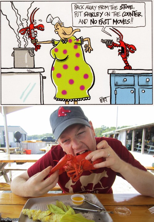 Lobster | image tagged in lobster,comics/cartoons,comics,comic,memes,meme | made w/ Imgflip meme maker