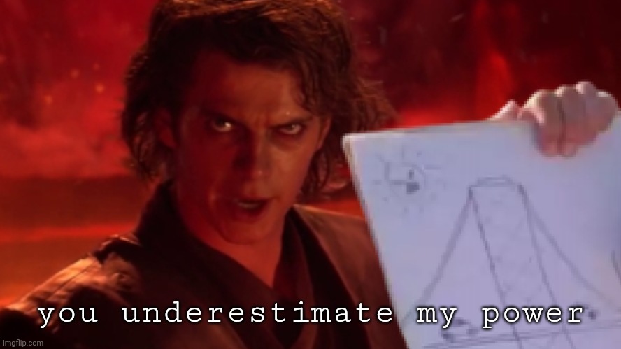 you underestimate my power | made w/ Imgflip meme maker