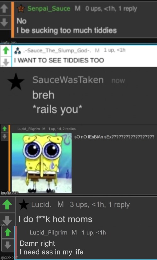 image tagged in how to get sauce to spew 100 slurs at you | made w/ Imgflip meme maker