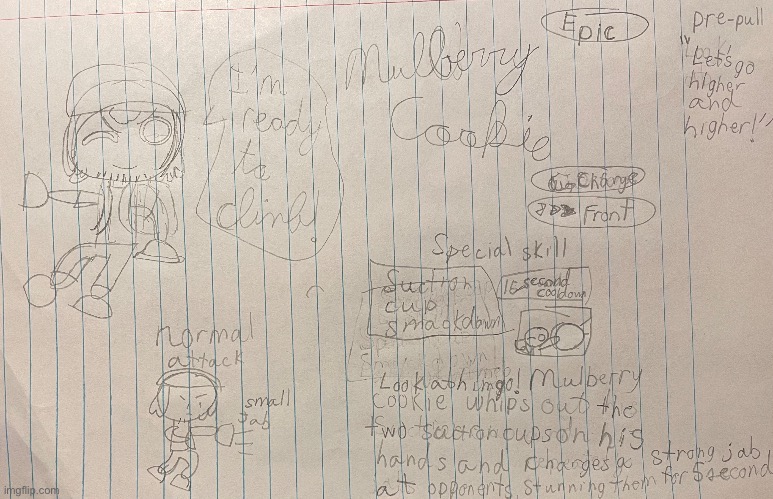 Suction Cup man as a Cookie Run character (low quality because I can't find any good lighting) | made w/ Imgflip meme maker