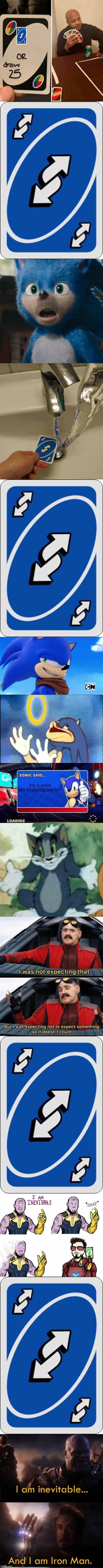 "Well this an't  going to end well right?" | this is weird why im playing uno for? | image tagged in memes,sonic meme,uno,uno reverse card | made w/ Imgflip meme maker