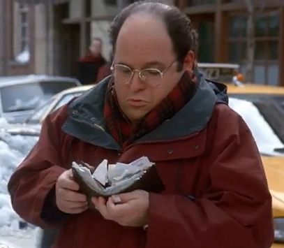 High Quality George Wallet Blank Meme Template