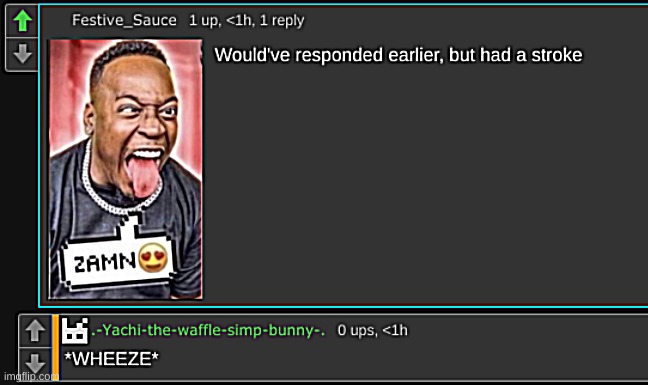 I winked at him jokingly to see what he would say | made w/ Imgflip meme maker
