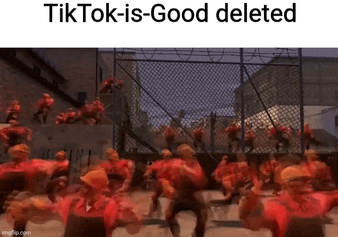 TikTok-is-Good deleted | made w/ Imgflip meme maker